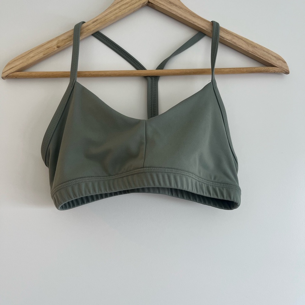 Fleo Sage Green Sports Bra
